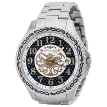 69%OFF メタルバンド （男性用）モンタナ銀細工マスタータイムキーパーブレスレットウォッチ Montana Silversmiths Master Timekeeper Bracelet Watch (For Men)画像